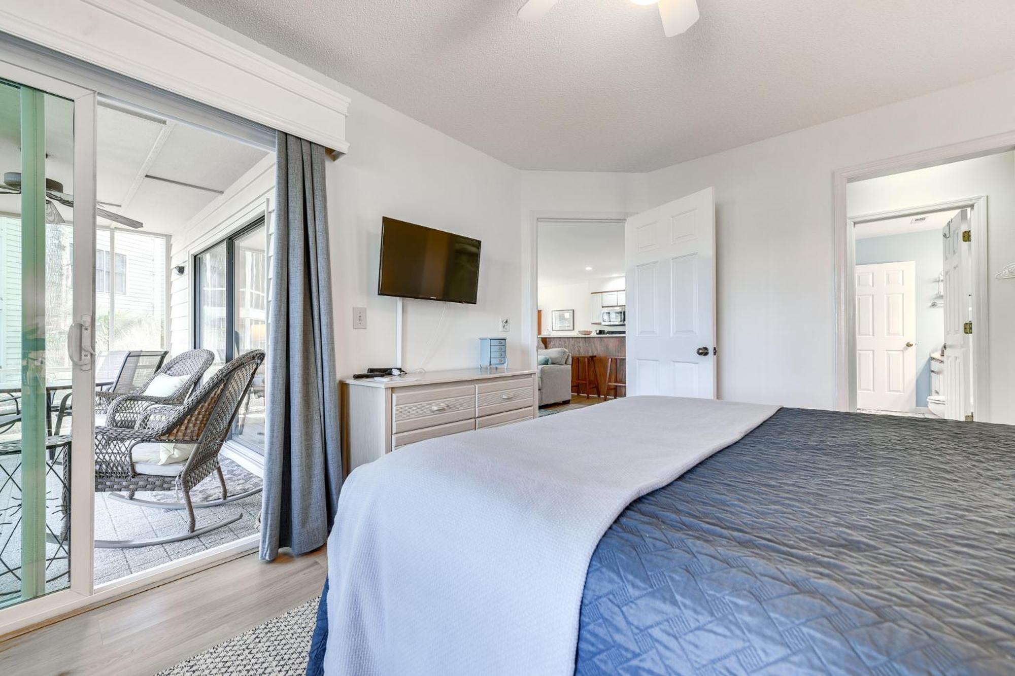First-Floor Condo Less Than 1 Mi To Sunset Beach Access! Exteriör bild